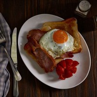 Oval Plate - English Breakfast